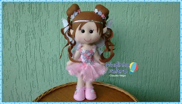 Fada em Feltro - Fadinha - foto 1