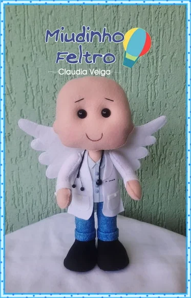 Boneco Médico de Asas - foto 1