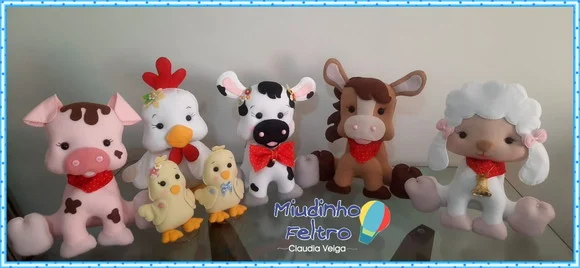 Kit Fazendinha - 7 Peças - foto 1
