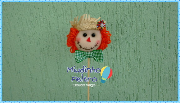 Topper espantalho