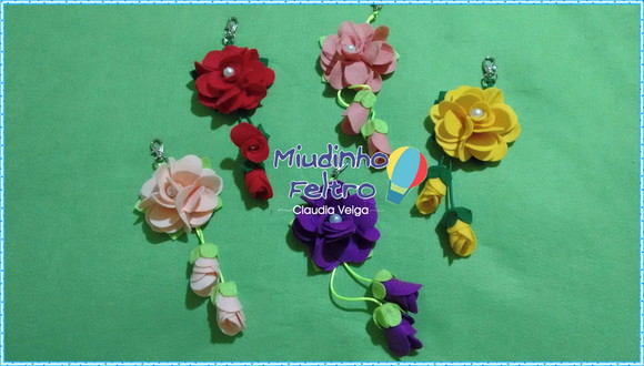 Chaveiro Flores - foto 1