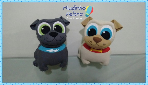 Bingo e Rolly em Feltro - foto 1