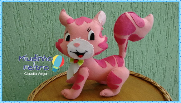 Boneca Moranguinho e Gato Pudim - foto 1