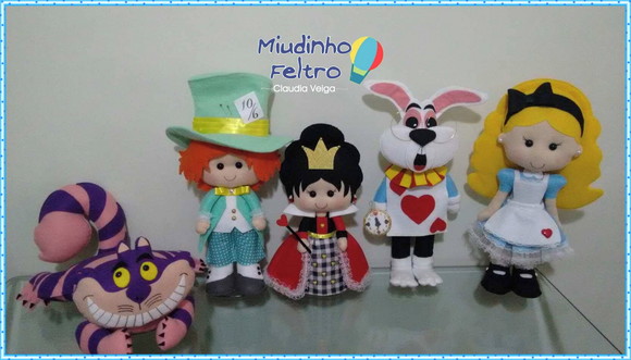 Alice no Páis das Maravilhas em Feltro - foto 1