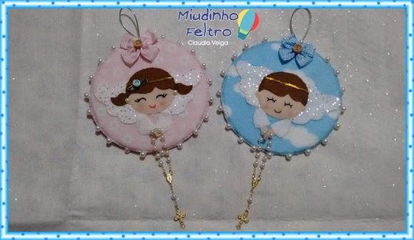 Lembrancinha Batizado Padrinhos