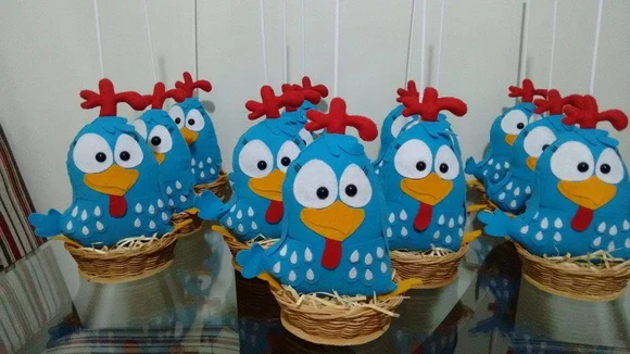 Centro de Mesa Galinha Pintadinha - foto 1