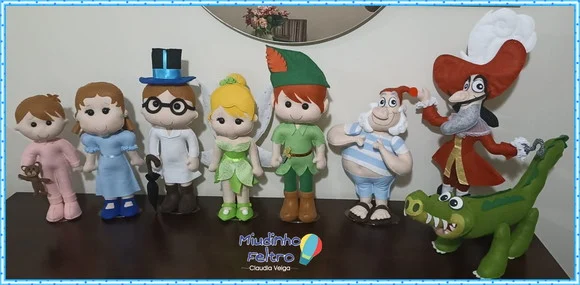 Peter Pan e Sua Turma - 8 Peças
