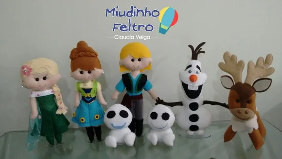 Frozen Fever em Feltro