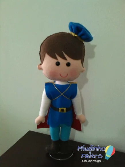 Kit Branca de Neve em Feltro - 11 Personagens - foto 1
