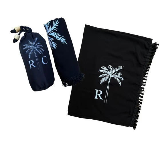 Canga Viscose Personalizada DTF + Bag Porta Canga Personalizada