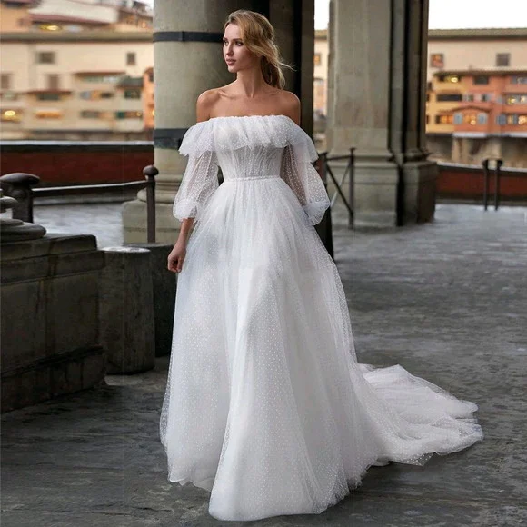 vestido longo rendas tule festa noiva pre wedding