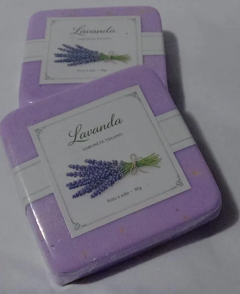 Sabonete Vegano Luxo - Lavanda - foto 1