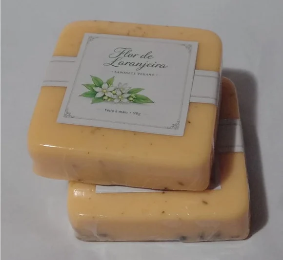 Sabonete Vegano Luxo - Flor de Laranjeira - foto 1