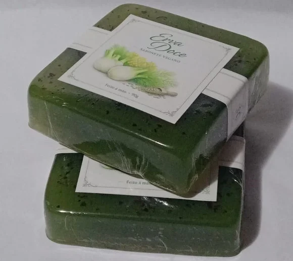 Sabonete Vegano Luxo - Erva Doce - foto 1