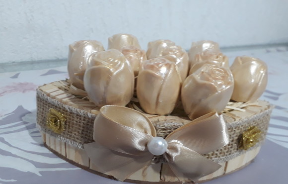 Topiara de Sabonete- Bouquet com 11 Rosas - foto 1