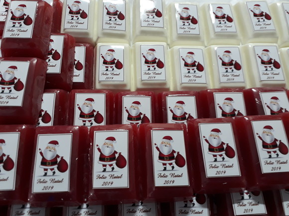 Natal Sabonete Médio - Personalizado - 28 Gramas - foto 3