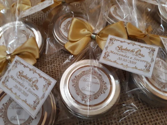 Latinha Bodas de Ouro - foto 1
