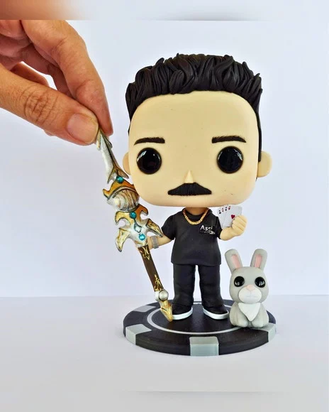 Funko Pop Personalizado Caricatura em Biscuit - foto 1