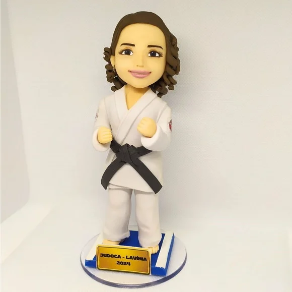Boneco Judô Personalizado em Biscuit - foto 1