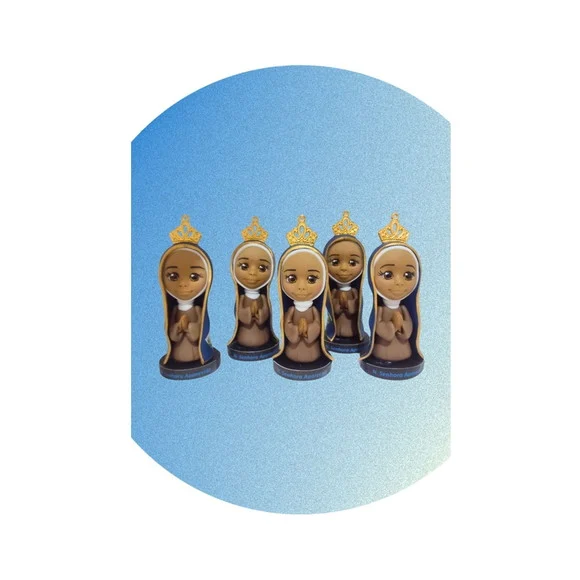 Lembrancinha Nossa Senhora Aparecida em Biscuit (8 Cm)