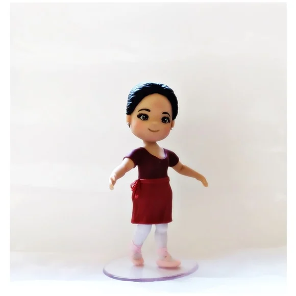 Bailarina Personalizado em Biscuit - foto 1