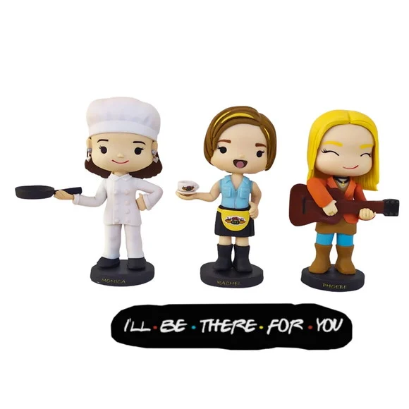 Bonecos Friends em Biscuit - foto 1