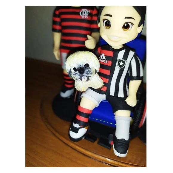 Topo de Bolo Família Personalizado em Biscuit