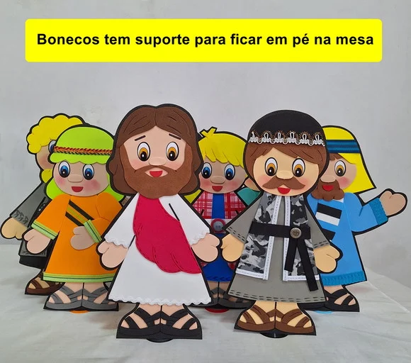 História Bíblica Jesus e os Discípulos