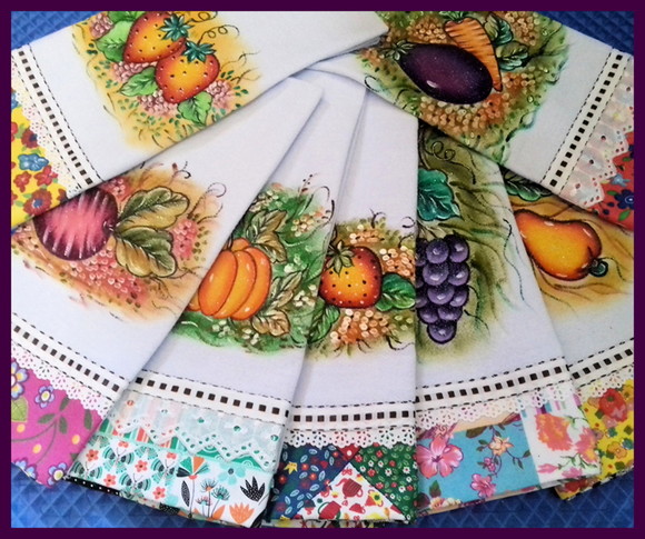 Kit 10 Panos de Prato Patchwork Decor Atacado Revenda