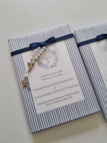 Livro de Orações Personalizado para Lembrancinha de Batizado - foto 1
