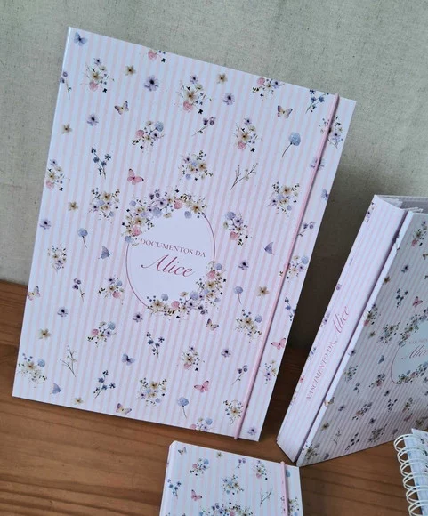 Pasta de Documentos Personalizada com 15 Plásticos A4 - foto 1