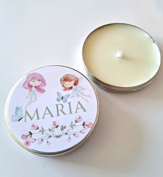 Lembrancinha Personalizada Vela Aromática na Lata - foto 1