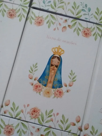 Livro de Oração Personalizado Primeira Eucaristia Batizado - foto 1