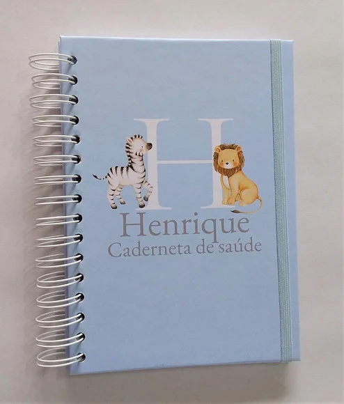Caderneta de Vacinação Personalizada com Tema Safári - foto 1