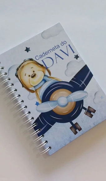 Caderneta de vacinação personalizada menino - foto 1