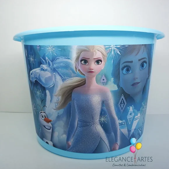 Balde de Pipoca Frozen 2