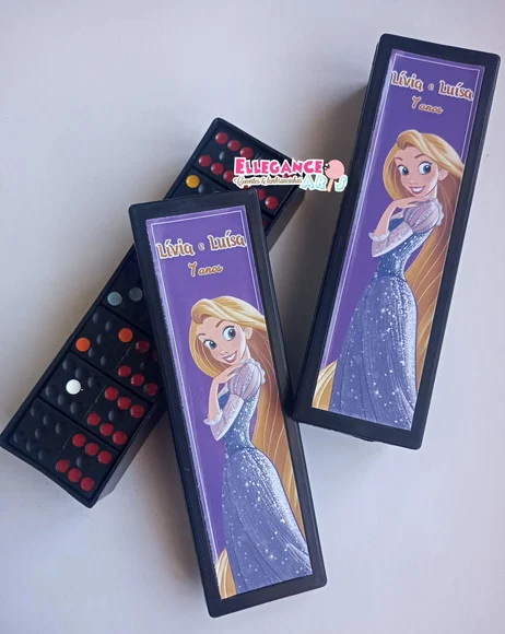 Dominó Rapunzel Enrolados