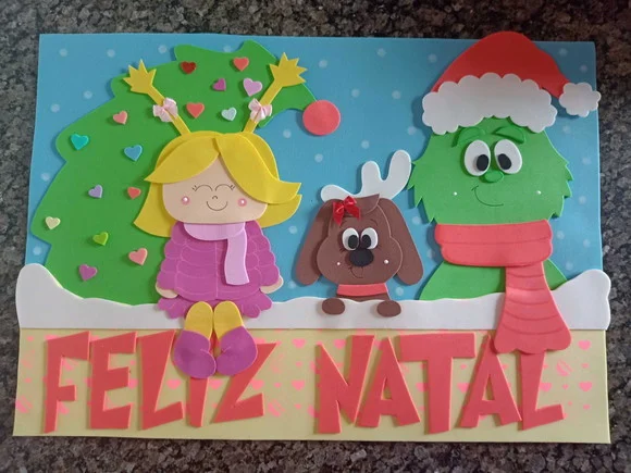 Placa Decoração de Natal Grinch - foto 1