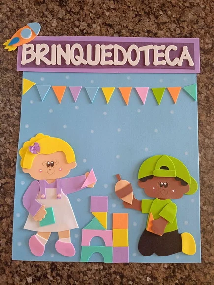 Placa de Porta Brinquedoteca - foto 1