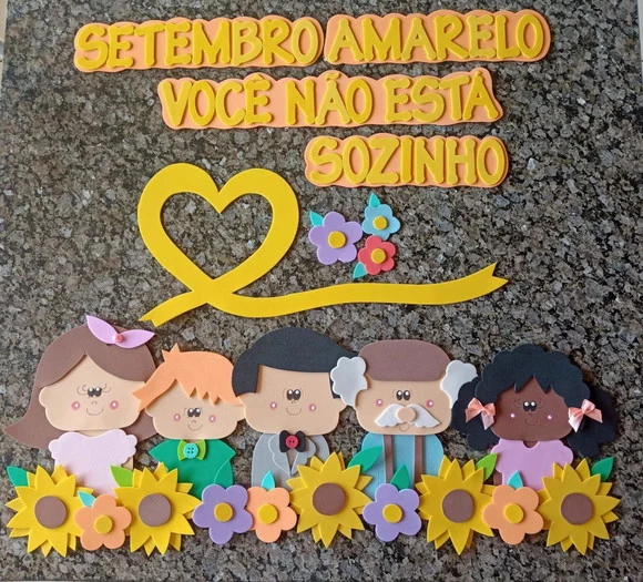 Painel Setembro Amarelo - foto 1