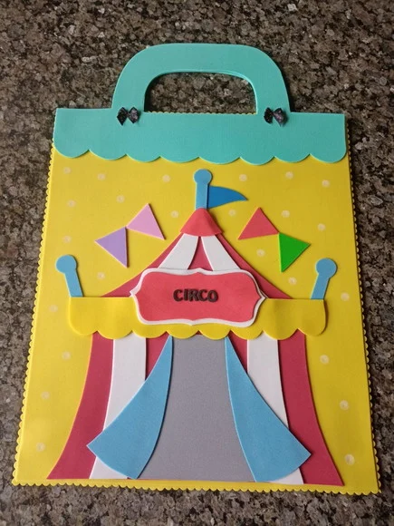 Sacola Viajante Tema Circo - foto 1