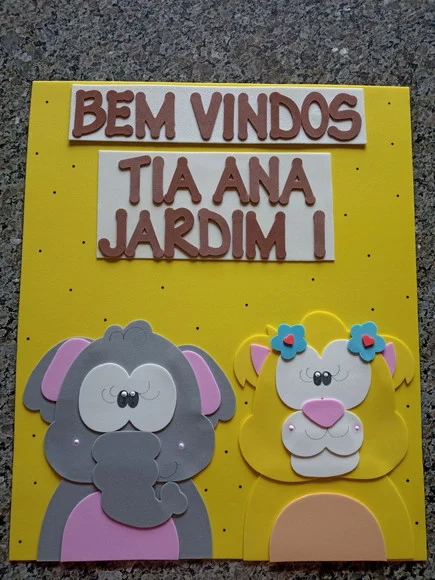 Decoração Sala de Aula Bichinhos Vão a Escola com 8cartazes - foto 1