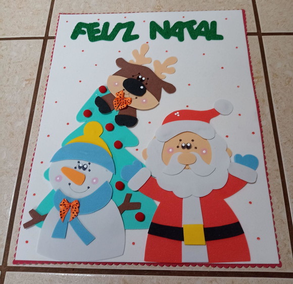 Placa Noel - foto 1