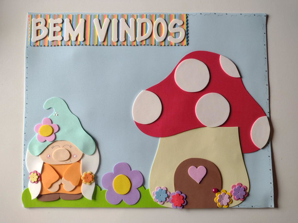 Placa de Porta Gnomos - foto 1