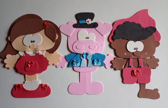 Kit com 13 Personagens de 40 cm Cada Sítio do Pica Pau Amare - foto 1