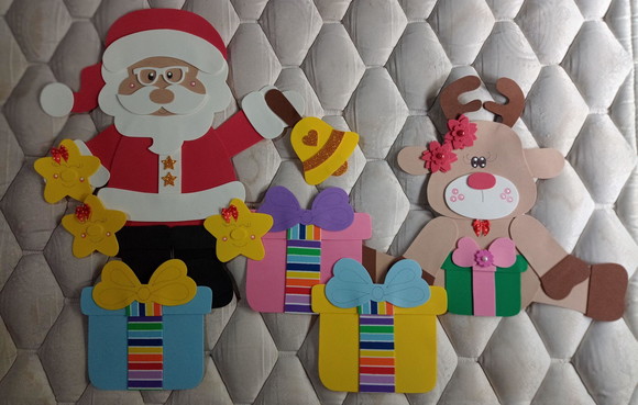 Painel Noel e Rena - foto 1