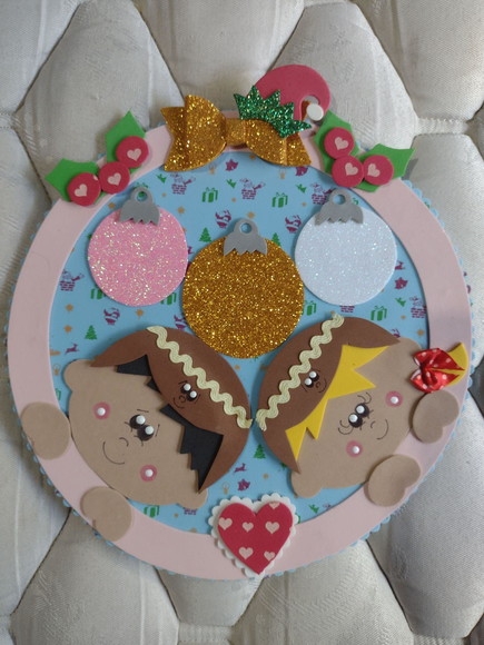 Placa de Natal Crianças - foto 1