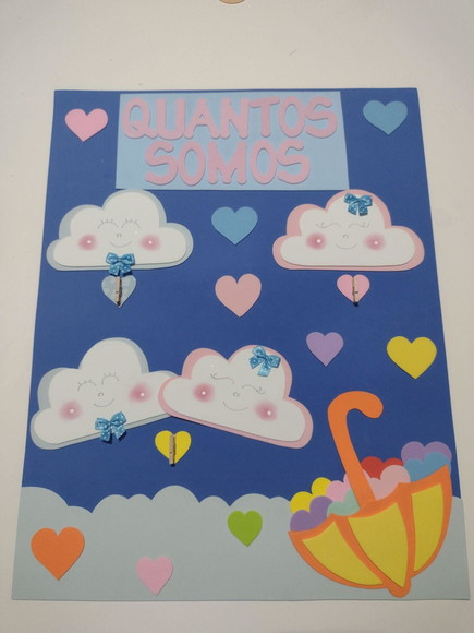 Cartaz quantos somos chuva de amor - foto 1
