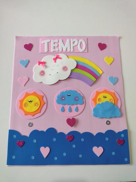 Decoração Sala de Aula Chuva de Amor - foto 1