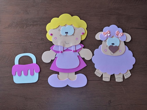 Personagens Ovelha Rosa da Dona Rosa - foto 1